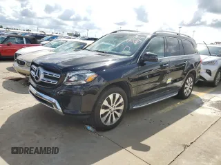 2017 Mercedes-Benz GLS 450 with VIN 4JGDF6EE0HA861283, listed as a Copart auction lot 74039414 with 83,230 mi miles and Non Repairable. Bid and sale history available at DreamBid. Image 1.