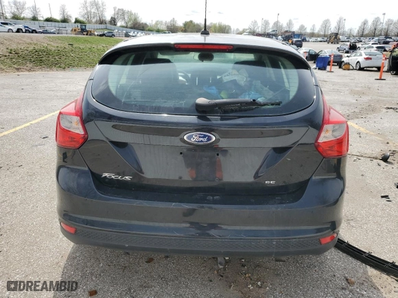 2013 Ford Focus SE with VIN 1FADP3K25DL279758, listed as a Copart auction lot 50633995 with 118,914 mi miles and Salvage Title. Bid and sale history available at carsss.com. Image 6.