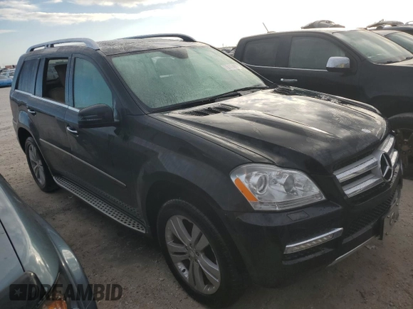 2012 Mercedes-Benz GL-Class GL 450 with VIN 4JGBF7BE0CA773408, listed as a Copart auction lot 76106444 with 130,622 mi miles and Salvage Title. Bid and sale history available at carsss.com. Image 4.