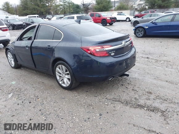 2016 Buick Regal with VIN 2G4GK5EX1G9195453, listed as a IAAI auction lot 41066680 with 93,294 mi miles. Bid and sale history available at carsss.com. Image 3.