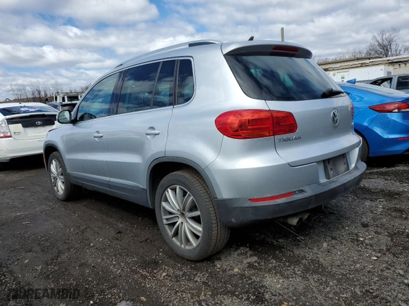 2014 Volkswagen Tiguan SE with VIN WVGBV3AX4EW547117, listed as a Copart auction lot 49768635 with NaN miles and Salvage Title. Bid and sale history available at carsss.com. Image 2.