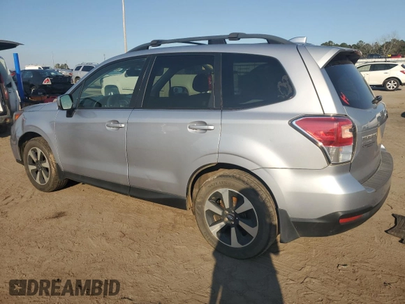 2017 Subaru Forester Premium with VIN JF2SJAEC0HG502106, listed as a Copart auction lot 46153715 with 184,274 mi miles and Salvage Title. Bid and sale history available at carsss.com. Image 2.