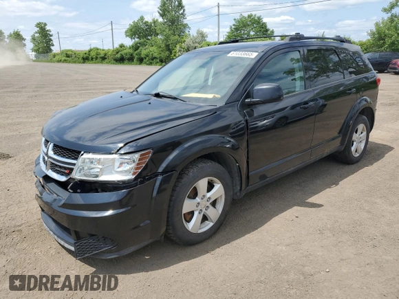 2013 Dodge Journey SE with VIN 3C4PDCAB0DT500365, listed as a Copart auction lot 61033665 with 193,231 mi miles and Salvage title. Bid and sale history available at DreamBid. Image 1.