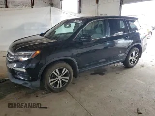 2016 Honda Pilot EX-L with VIN 5FNYF6H50GB098365, listed as a Copart auction lot 61355065 with 169,460 mi miles and Salvage title. Bid and sale history available at DreamBid. Image 1.