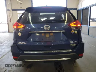 2017 Nissan Rogue S with VIN JN8AT2MV1HW028156, listed as a Copart auction lot 49515865 with 106,254 mi miles and Salvage Title. Bid and sale history available at carsss.com. Image 6.