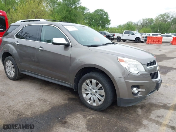 2011 Chevrolet Equinox LT w/2LT with VIN 2CNALPEC9B6469780, listed as a IAAI auction lot 42127506 with 201,537 mi miles. Bid and sale history available at carsss.com. Image 1.