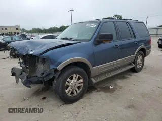 2003 Ford Expedition Eddie Bauer with VIN 1FMFU17L43LC21054, listed as a Copart auction lot 54883385 with Not provided miles and Salvage title. Bid and sale history available at DreamBid. Image 1.