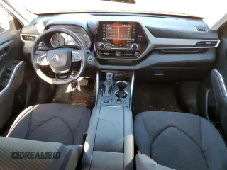 2021 Toyota Highlander L with VIN 5TDCZRAH7MS534966, listed as a Copart auction lot 51899805 with 154,645 mi miles and Salvage title. Bid and sale history available at DreamBid. Image 8.