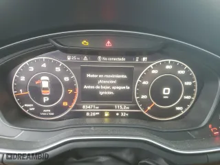 2017 Audi A4 Premium Plus with VIN WAUENAF40HN022325, listed as a Copart auction lot 49175105 with 83,471 mi miles and Salvage Title. Bid and sale history available at carsss.com. Image 9.