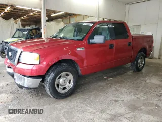 2007 Ford F-150 XLT with VIN 1FTRW12W57FA05182, listed as a Copart auction lot 61193325 with 164,610 mi miles and Salvage title. Bid and sale history available at DreamBid. Image 1.