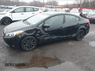 2017 Kia Forte LX with VIN 3KPFK4A76HE110741, listed as a IAAI auction lot 41797488 with 137,049 mi miles. Bid and sale history available at carsss.com. Image 18.