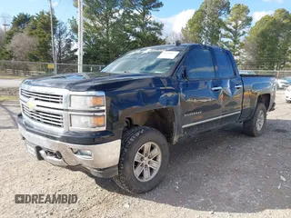 2014 Chevrolet Silverado 1500 LTZ with VIN 1GCVKSEC1EZ105678, listed as a IAAI auction lot 41299817 with 142,014 mi miles and . Bid and sale history available at DreamBid. Image 6.