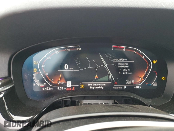 2021 BMW 5 Series 530i xDrive с VIN WBA13BJ03MWX11424, выставлен на аукционе Copart как лот 57849405 с пробегом 28 729 миль миль и Списание • Salvage title. История ставок и продаж доступна на DreamBid. Изображение 9.
