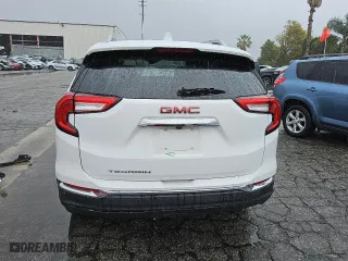 2023 GMC Terrain SLT with VIN 3GKALPEG8PL137764, listed as a Copart auction lot 48786345 with 61,801 mi miles and Salvage Title. Bid and sale history available at carsss.com. Image 6.