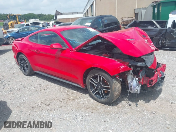 2022 Ford Mustang EcoBoost with VIN 1FA6P8TH1N5101991, listed as a IAAI auction lot 41575523 with 76,986 mi miles and . Bid and sale history available at DreamBid. Image 1.
