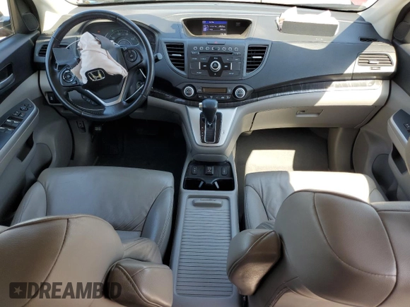 2012 Honda CR-V EX-L with VIN 5J6RM3H72CL021881, listed as a Copart auction lot 54797945 with 69,033 mi miles and Salvage Title. Bid and sale history available at carsss.com. Image 8.