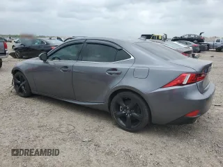 2015 Lexus IS 350 with VIN JTHBE1D26F5021652, listed as a Copart auction lot 51479435 with 76,729 mi miles and Salvage title. Bid and sale history available at DreamBid. Image 2.