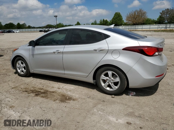 2015 Hyundai Elantra SE z VIN 5NPDH4AE3FH589861, wystawiony jako Copart lot #55177795 z przebiegiem 114 126 mil mil oraz Tytuł czysty. Historia ofert i sprzedaży dostępna na DreamBid. Obrazek 2.