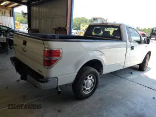 2012 Ford F-150 XL with VIN 1FTNF1CF9CKD27242, listed as a Copart auction lot 62665505 with 202,023 mi miles and Salvage title. Bid and sale history available at DreamBid. Image 3.