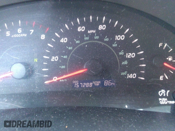 2007 Toyota Camry CE with VIN 4T1BE46K47U018350, listed as a IAAI auction lot 41673524 with 157,288 mi miles. Bid and sale history available at carsss.com. Image 7.