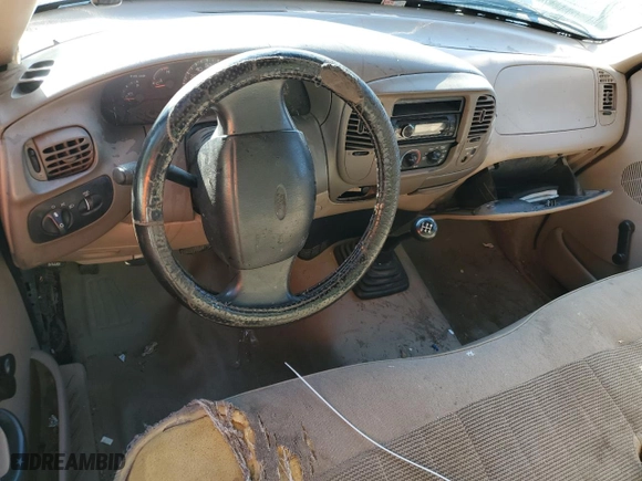 1997 Ford F-150 Standard with VIN 1FTDF1725VKB57712, listed as a Copart auction lot 77773044 with 162,233 mi miles and Salvage Title. Bid and sale history available at carsss.com. Image 8.