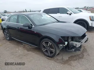2018 Audi A4 Premium Plus with VIN WAULMAF4XJA019956, listed as a IAAI auction lot 42421227 with 60,401 mi miles and . Bid and sale history available at DreamBid. Image 1.