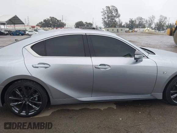 2023 Lexus IS with VIN JTHGZ1B2XP5061022, listed as a IAAI auction lot 41889340 with 28,741 mi miles. Bid and sale history available at carsss.com. Image 13.