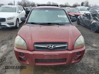 2009 Hyundai Tucson GLS with VIN KM8JM12B19U034804, listed as a Copart auction lot 82042624 with 158,480 mi miles and Clean Title. Bid and sale history available at carsss.com. Image 5.