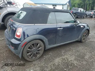 2012 MINI Convertible S z VIN WMWZP3C53CT550188, wystawiony jako Copart lot #88769895 z przebiegiem 130 696 mil mil oraz Nie do naprawy • Non repairable. Historia ofert i sprzedaży dostępna na DreamBid. Obrazek 3.