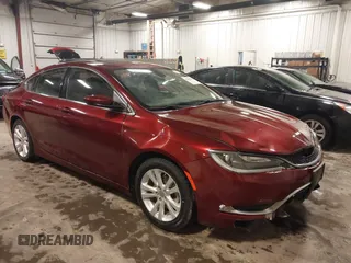 2016 Chrysler 200 Limited with VIN 1C3CCCABXGN116748, listed as a IAAI auction lot 41805495 with 169,267 mi miles and . Bid and sale history available at carsss.com. Image 1.