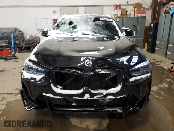 2023 BMW X4 M40i with VIN 5UX43DT0XP9P34421, listed as a Copart auction lot 44018155 with 28,544 mi miles and Salvage Title. Bid and sale history available at carsss.com. Image 5.
