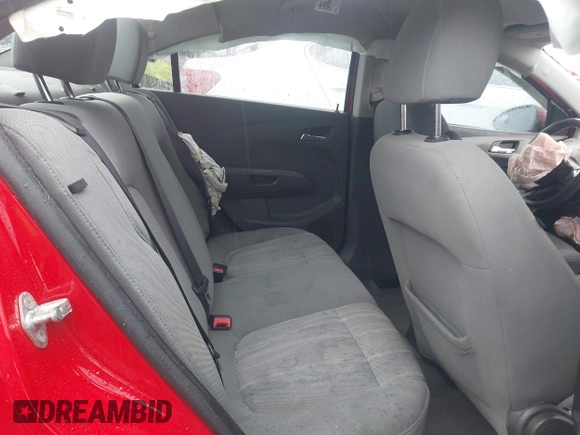 2012 Chevrolet Sonic LT with VIN 1G1JC5SH4C4160545, listed as a IAAI auction lot 42355602 with 181,390 mi miles and . Bid and sale history available at DreamBid. Image 8.