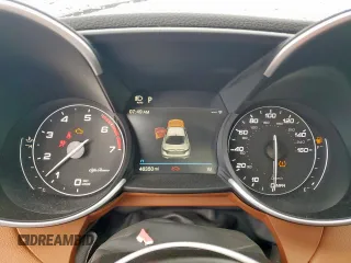 2020 Alfa Romeo Giulia Ti with VIN ZARFAMBNXL7637986, listed as a Copart auction lot 59406215 with 46,350 mi miles and Salvage title. Bid and sale history available at DreamBid. Image 9.