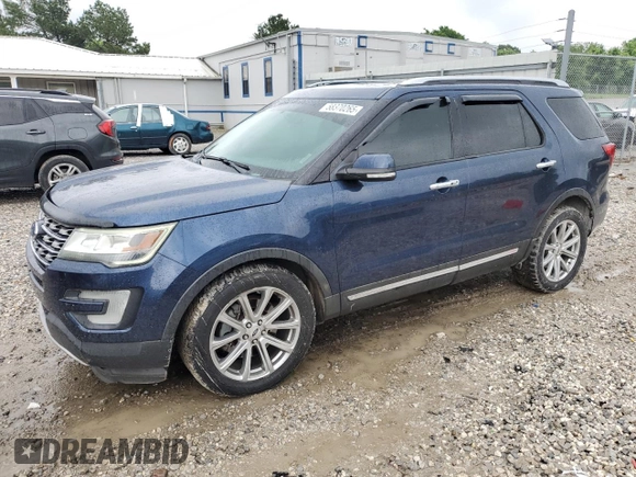 2016 Ford Explorer Limited z VIN 1FM5K8F80GGC25351, wystawiony jako Copart lot #58370265 z przebiegiem 129 469 mil mil oraz Szkoda całkowita • Salvage title. Historia ofert i sprzedaży dostępna na DreamBid. Obrazek 1.