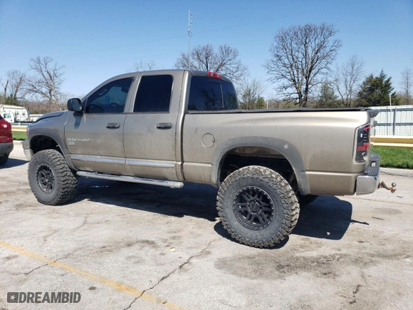 2007 Dodge Ram 1500 SLT with VIN 1D7HU18207J620165, listed as a Copart auction lot 52049735 with 201,267 mi miles and Salvage Title. Bid and sale history available at carsss.com. Image 2.