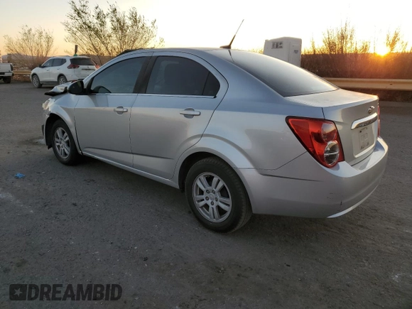 2013 Chevrolet Sonic LT with VIN 1G1JC5SH1D4230326, listed as a Copart auction lot 49828425 with 187,543 mi miles and Salvage Title. Bid and sale history available at DreamBid. Image 2.
