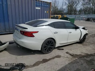 2017 Nissan Maxima SV with VIN 1N4AA6AP0HC391439, listed as a Copart auction lot 55260765 with 61,995 mi miles and Salvage Title. Bid and sale history available at carsss.com. Image 3.