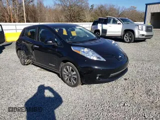2015 Nissan LEAF SV with VIN 1N4AZ0CP5FC321046, listed as a Copart auction lot 72875012 with 56,265 mi miles. Bid and sale history available at carsss.com. Image 11.