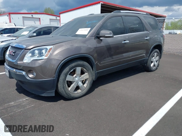 2011 GMC Acadia SLT1 with VIN 1GKKRREDXBJ181589, listed as a IAAI auction lot 42019880 with 206,854 mi miles. Bid and sale history available at carsss.com. Image 2.