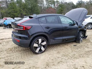2023 Volvo C40 Recharge Pure Electric Plus with VIN YV4ED3GL3P2056845, listed as a Copart auction lot 48980844 with 13,591 mi miles. Bid and sale history available at carsss.com. Image 3.