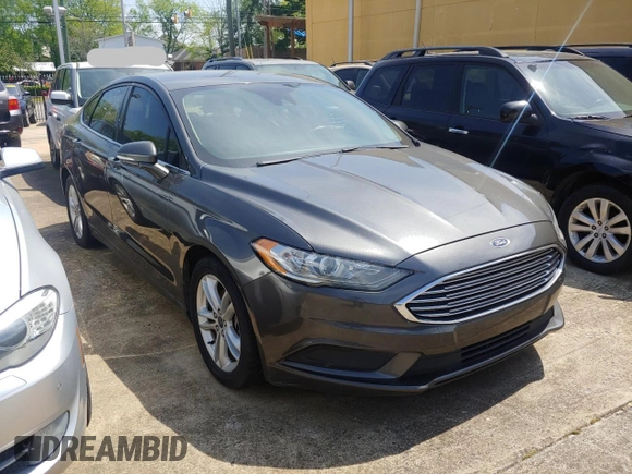 2018 Ford Fusion SE with VIN 3FA6P0HD9JR162701, listed as a Copart auction lot 53996625 with 160,219 mi miles and Clean Title. Bid and sale history available at carsss.com. Image 1.