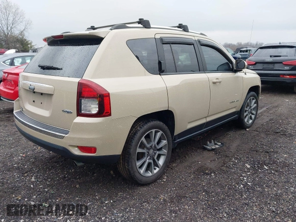 2017 Jeep Compass High Altitude with VIN 1C4NJCEB9HD166388, listed as a IAAI auction lot 41562178 with 111,218 mi miles. Bid and sale history available at carsss.com. Image 4.