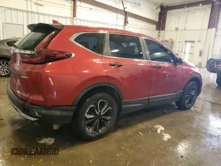 2020 Honda CR-V LX with VIN 5J6RW2H27LL004129, listed as a Copart auction lot 45756895 with 61,374 mi miles and Salvage Title. Bid and sale history available at carsss.com. Image 3.
