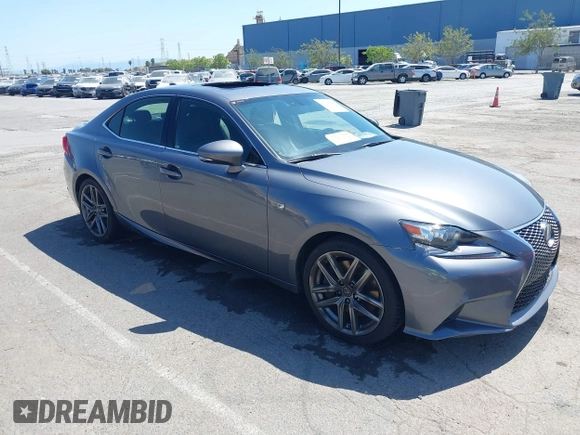 2014 Lexus IS 350 z VIN JTHBE1D21E5003509, wystawiony jako IAAI lot #42190249 z przebiegiem 99 002 mil mil oraz . Historia ofert i sprzedaży dostępna na DreamBid. Obrazek 1.