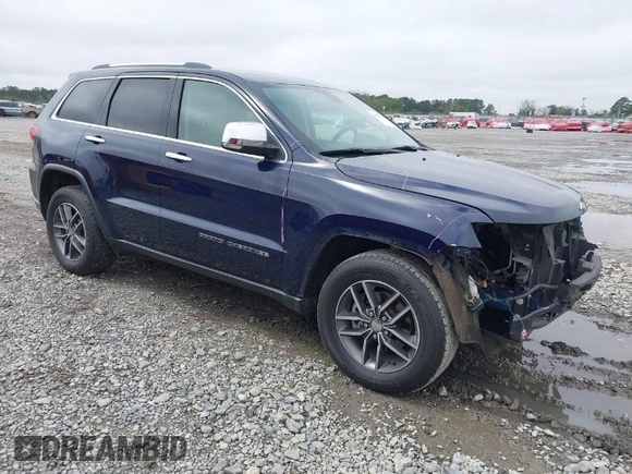 2017 Jeep Grand Cherokee Limited with VIN 1C4RJEBG0HC678706, listed as a IAAI auction lot 41933559 with 145,455 mi miles. Bid and sale history available at carsss.com. Image 1.