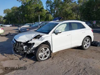 2024 Audi Q3 S line Premium Plus with VIN WA1EECF36R1152747, listed as a IAAI auction lot 42110619 with 16,926 mi miles and . Bid and sale history available at DreamBid. Image 17.