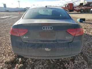 2016 Audi A5 Premium Plus with VIN WAUM2AFR3GA015164, listed as a Copart auction lot 46110405 with 113,804 mi miles and Salvage Title. Bid and sale history available at carsss.com. Image 6.