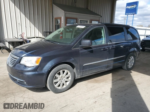 2013 Chrysler Town & Country Touring with VIN 2C4RC1BG1DR712303, listed as a Copart auction lot 53288865 with 176,921 mi miles and Salvage Title. Bid and sale history available at DreamBid. Image 1.