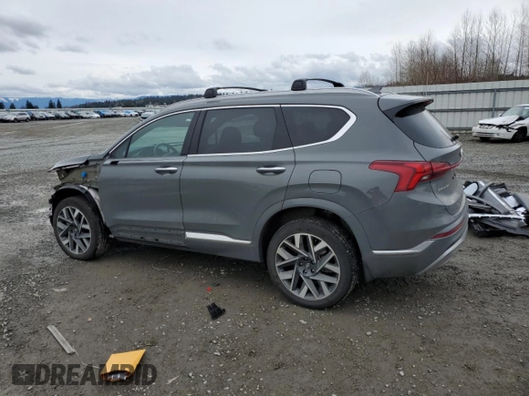 2023 Hyundai Santa Fe Calligraphy with VIN 5NMS5DAL2PH643292, listed as a Copart auction lot 48426145 with 16,666 mi miles and Salvage Title. Bid and sale history available at carsss.com. Image 2.