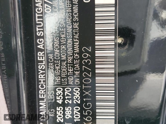 1999 Mercedes-Benz CLK 320/430 z VIN WDBLK65G1XT027392, wystawiony jako Copart lot #74272214 z przebiegiem Nie podano mil oraz Szkoda całkowita • Salvage title. Historia ofert i sprzedaży dostępna na DreamBid. Obrazek 13.